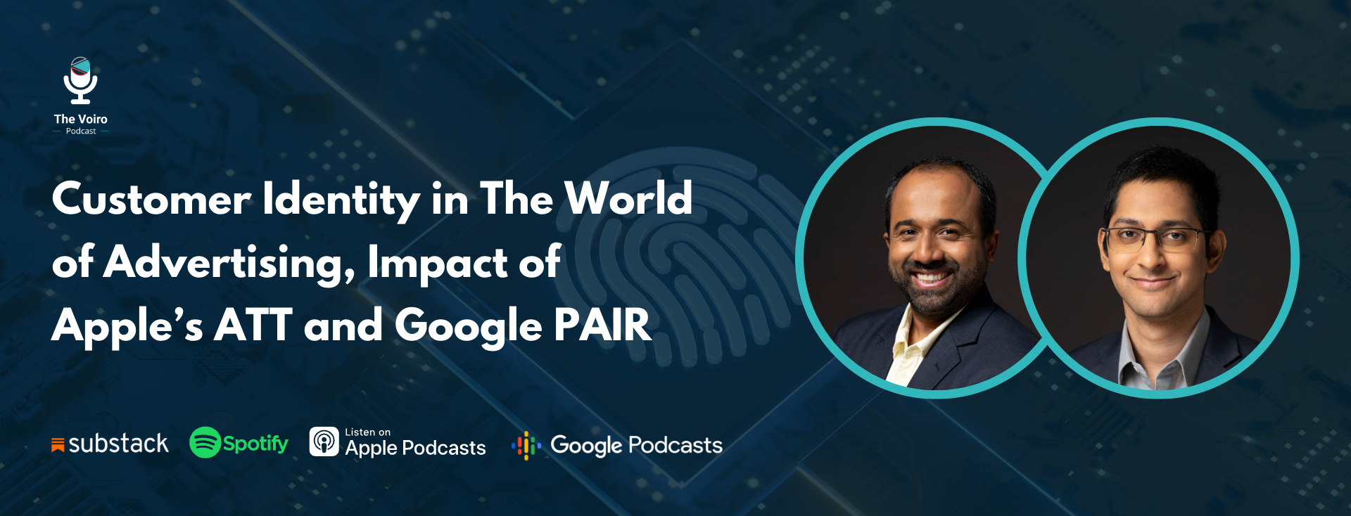 Customer Identity In The World of Advertising, Impact of Apple’s ATT and Google PAIR - The Voiro Podcast