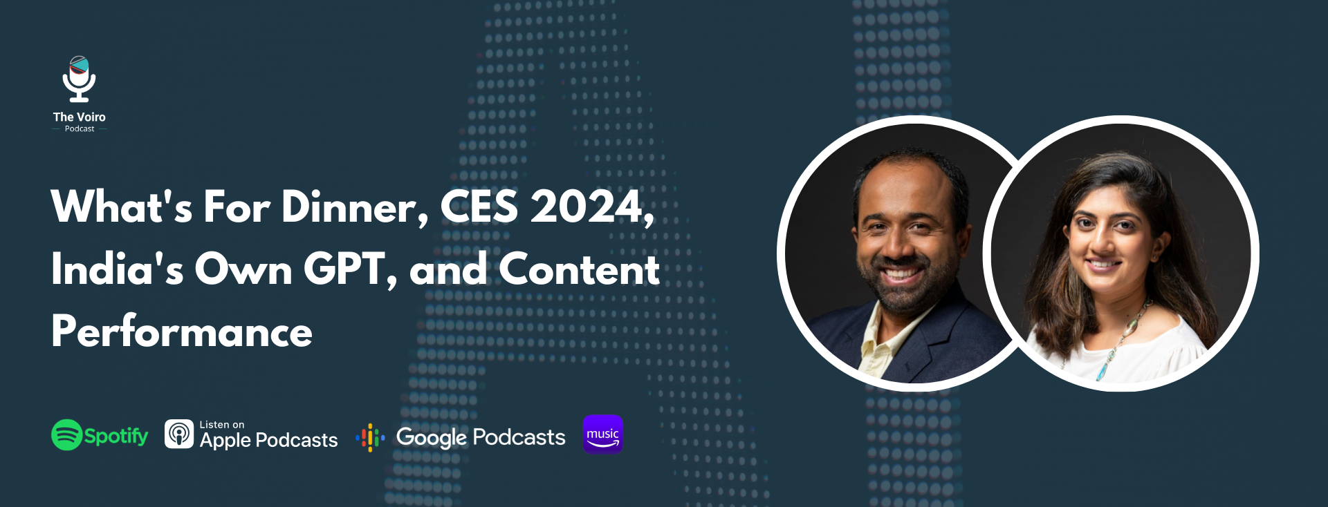 What's For Dinner, CES 2024, India's Own GPT, and Content Performance